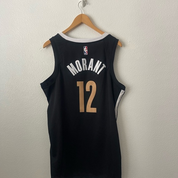 Nike Ja Morant Memphis Grizzlies Authentic Swingman City Jersey DX8507 011 Sz L - Picture 4 of 9